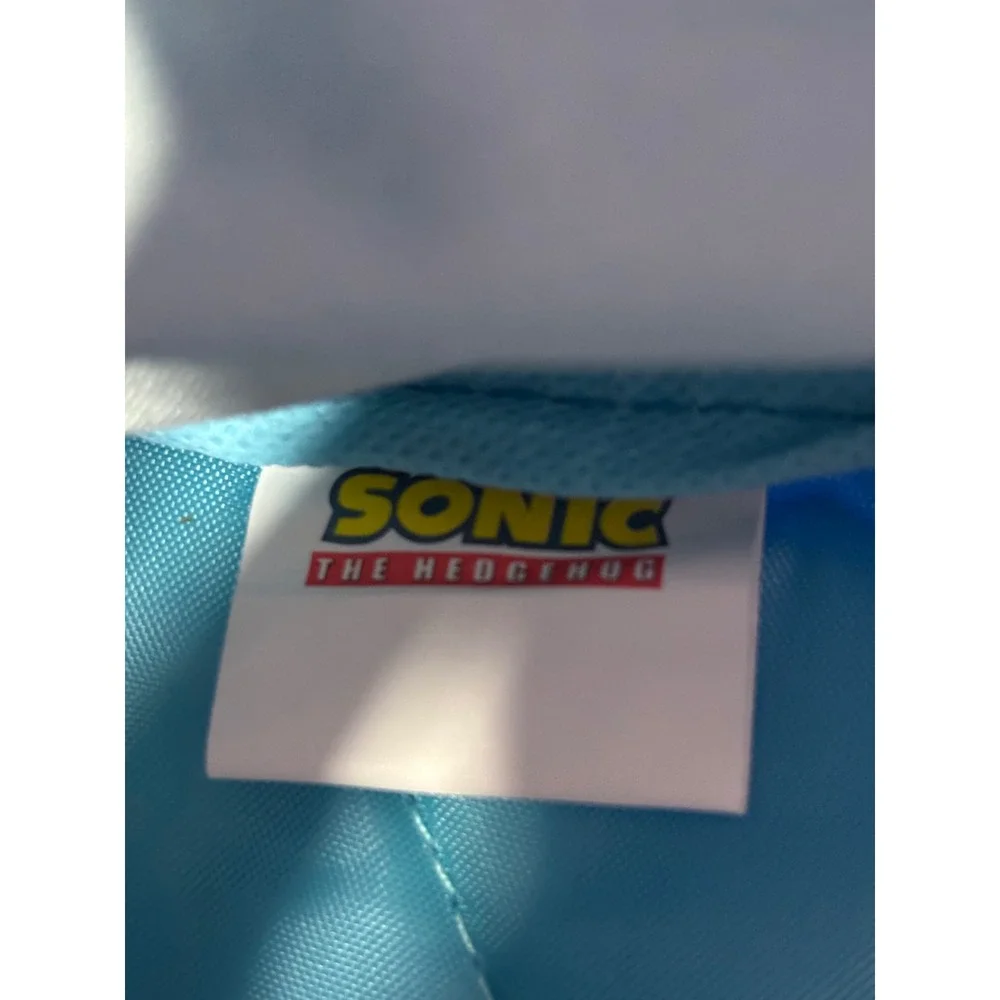 Sonic the Hedgehog Blue Glitter Mini Backpack Knuckles Tails SEGA Accessory